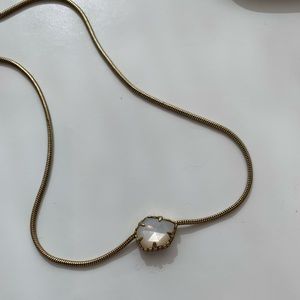 Kendra Scott Mother of Pearl Stone Necklace